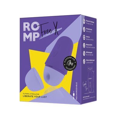 Вакуумный клиторальный стимулятор Romp Free X SX0537 фото Купить   Romp (Німеччина) 1 477 грн