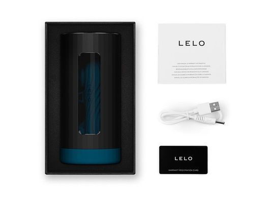 Смарт-мастурбатор LELO F1S V3 XL Teal, увеличенный, 2 мотора, 8 режимов, стимуляция звуковыми волнами Lelo  &mdash; фото
