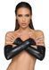 Мітенки Noir Handmade F213 Elastic eco leather fingerless gloves, S, екошкіра SX0081 фото 1