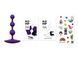 Анальные бусы Romp Amp Dark Purple, силикон, макс. диаметр 2,6 см SO8736 фото 5