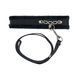 Ошейник с поводком Punishment - Crystal Collar & Leash &ndash; Black SX2228 фото 1