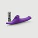 Вибронасадка для страпона с вакуумной стимуляцией Strap-On-Me Multi Orgasm Dildo L Purple SX4034 фото 1