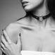 Чокер из экокожи Bijoux Indiscrets Maze &ndash; Single Choker Black SO5913 фото 2