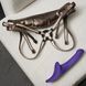 Вибронасадка для страпона с вакуумной стимуляцией Strap-On-Me Multi Orgasm Dildo L Purple SX4034 фото 6