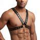 Чоловіча портупея Art of Sex - Spartacus, натуральна шкіра, колір чорний, розмір L-2XL SX3459 фото 1
