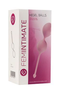 Вагінальні кульки Femintimate Kegel Balls, діаметр 3,5 см, маса 77 г FM40601 фото Купити Вагінальні кульки Femintimate Kegel Balls, діаметр 3,5 см, маса 77 г  Femintimate (Іспанія) 683 грн