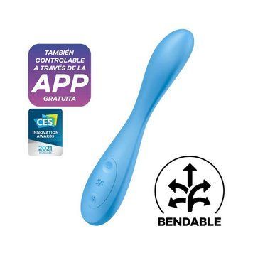Універсальний смарт-вібратор Satisfyer G-Spot Flex 4+, гнучкий стовбур із фіксацією положення SO6724 фото Купити Універсальний смарт-вібратор Satisfyer G-Spot Flex 4+, гнучкий стовбур із фіксацією положення  Satisfyer (Німеччина) 2 217 грн