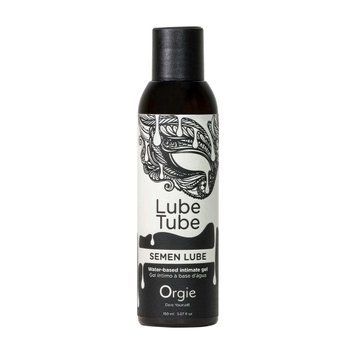 Лубрикант с имитацией спермы Orgie Lube Tube Semen Lube, 150 мл, водная основа, без вкуса и запаха SX1537 фото Купить   Orgie (Бразилія-Португалія) 701 грн
