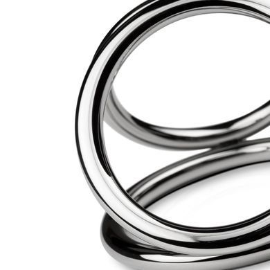 Потрійне ерекційне кільце Sinner Gear Unbendable &ndash; Triad Chamber Metal Cock and Ball Ring &ndash; Large SO4617 фото Купити Потрійне ерекційне кільце Sinner Gear Unbendable &ndash; Triad Chamber Metal Cock and Ball Ring &ndash; Large  Sinner Gear Unbendable (Нідерланди) 1 163 грн