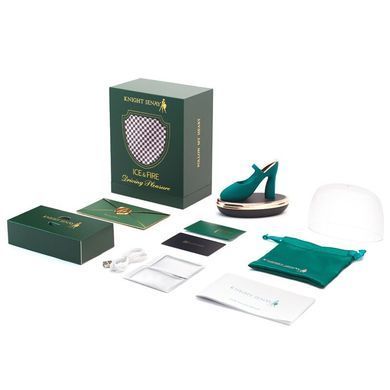 Изысканный вибратор на палец Knight Jenay ICE & FIRE, лубрикант в комплекте SO6558 фото Купить   Knight Jenay (Китай) 4 342 грн