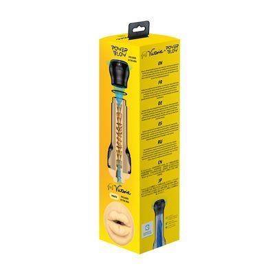Мастурбатор-ротик Kiiroo FeelVictoria Mouth зі всмоктувальною інтерактивною насадкою PowerBlow Combo Set SO9360 фото Купити Мастурбатор-ротик Kiiroo FeelVictoria Mouth зі всмоктувальною інтерактивною насадкою PowerBlow Combo Set  Kiiroo (Нідерланди) 4 878 грн
