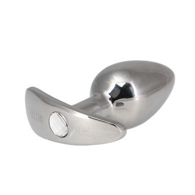 Анальная пробка Pillow Talk Sneaky Luxurious Stainless Steel Anal Plug с кристаллом Swarovski SO7753 фото Купить   Pillow Talk (Канада) 1 792 грн