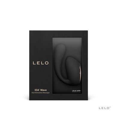 Смарт-вібратор LELO Ida Wave Black, вагінально-кліторальний, технологія WaveMotion, 2 мотори SO8076 фото Купити Смарт-вібратор LELO Ida Wave Black, вагінально-кліторальний, технологія WaveMotion, 2 мотори  Lelo (Швеція) 9 812 грн