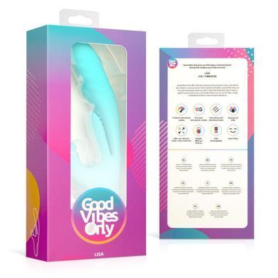 Вібратор-кролик Good Vibes Only - Lisa Thrusting Rabbit Vibrator with G-Spot Stimulator SX3066 фото Купити Вібратор-кролик Good Vibes Only - Lisa Thrusting Rabbit Vibrator with G-Spot Stimulator  Good Vibes Only (Нідерланди) 3 667 грн
