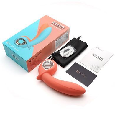 Анальний вібратор KISTOY Klein Orange з кінчиком, що надувається, unisex, діаметр 35-50мм SO3628 фото Купити Анальний вібратор KISTOY Klein Orange з кінчиком, що надувається, unisex, діаметр 35-50мм  KISSTOY (Китай) 2 642 грн