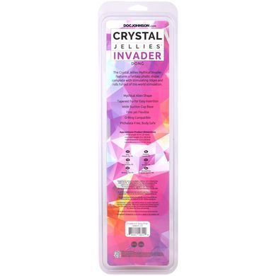 Фентезійний фалоімітатор Doc Johnson Crystal Jellies - Invader Dong 8.5 Inch - Pink SX4448 фото Купити Фентезійний фалоімітатор Doc Johnson Crystal Jellies - Invader Dong 8.5 Inch - Pink  Doc Johnson  1 487 грн
