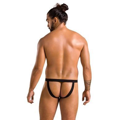 Чоловічі сліпи на шнурівці Passion 044 SLIP BEN L/XL Black, екошкіра, люверси SO7603 фото Купити Чоловічі сліпи на шнурівці Passion 044 SLIP BEN L/XL Black, екошкіра, люверси  Passion (Польща) 1 393 грн