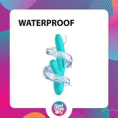 Вібратор-кролик Good Vibes Only - Lisa Thrusting Rabbit Vibrator with G-Spot Stimulator SX3066 фото Купити Вібратор-кролик Good Vibes Only - Lisa Thrusting Rabbit Vibrator with G-Spot Stimulator  Good Vibes Only (Нідерланди) 3 667 грн
