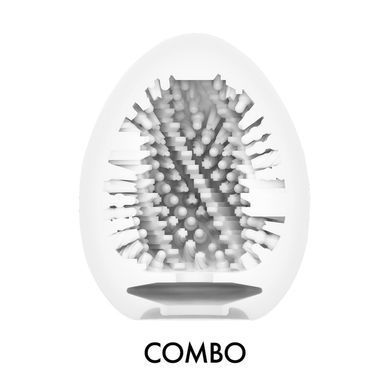 Мастурбатор-яйце Tenga Egg Combo, щільний TPE, пробник лубриканту 5 мл SO9800 фото Купити Мастурбатор-яйце Tenga Egg Combo, щільний TPE, пробник лубриканту 5 мл  Tenga (Японія) 396 грн