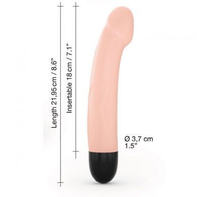 Вибратор Dorcel Real Vibration M Flesh 2.0, диам 3,7см, перезаряжаемый, для точки G SO3819 фото Купить   Dorcel (Франція) 2 531 грн