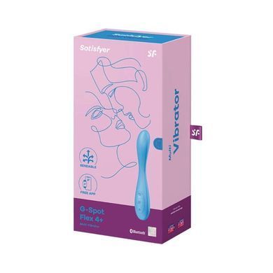 Універсальний смарт-вібратор Satisfyer G-Spot Flex 4+, гнучкий стовбур із фіксацією положення SO6724 фото Купити Універсальний смарт-вібратор Satisfyer G-Spot Flex 4+, гнучкий стовбур із фіксацією положення  Satisfyer (Німеччина) 2 217 грн