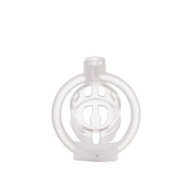 Клетка для пениса LOCKINK SEVANDA Plastic Penis Chastity Cage, прозрачная, 3 кольца разных размеров SX0871 фото Купить   LOCKINK (Китай) 923 грн