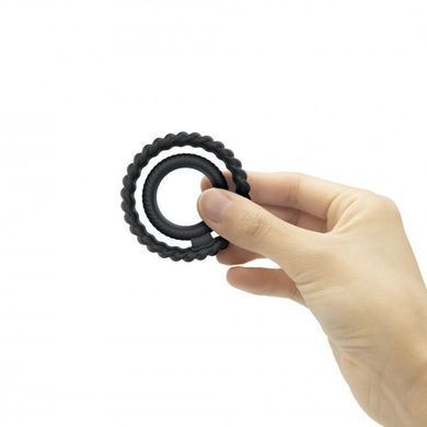 Ерекційне кільце подвійне Dorcel DUAL RING SO5070 фото Купити Ерекційне кільце подвійне Dorcel DUAL RING  Dorcel (Франція) 544 грн