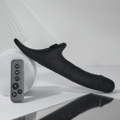 Вібронасадка для страпону з вакуумною стимуляцією Strap-On-Me Multi Orgasm Realistic Dildo M Black SX4035 фото Купити Вібронасадка для страпону з вакуумною стимуляцією Strap-On-Me Multi Orgasm Realistic Dildo M Black  Strap-On-Me  7 099 грн