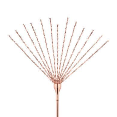 Лоскітка з металевим флогером Rosy Gold - Feather Tickler & Whip SX3909 фото Купити Лоскітка з металевим флогером Rosy Gold - Feather Tickler & Whip  Rosy Gold (Нідерланди) 1 839 грн