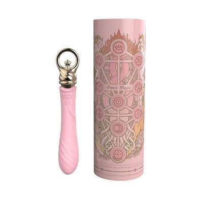 Вибратор для точки G с подогревом Zalo Sweet Magic - Courage Fairy Pink SO6674 фото Купить   Zalo (США) 3 039 грн
