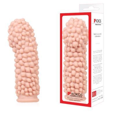 Насадка на член Kokos Extreme Sleeve ES.08 розмір M, потовщувальна, стимулюючий рельєф SO1818 фото Купити Насадка на член Kokos Extreme Sleeve ES.08 розмір M, потовщувальна, стимулюючий рельєф  Kokos (Південна Корея) 489 грн