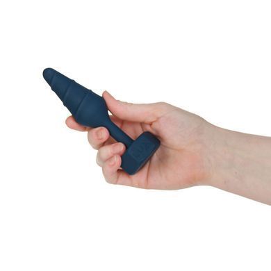 Анальна пробка Lux Active Twist Plug Small Blue (м'яте паковання!!!), Синій, S