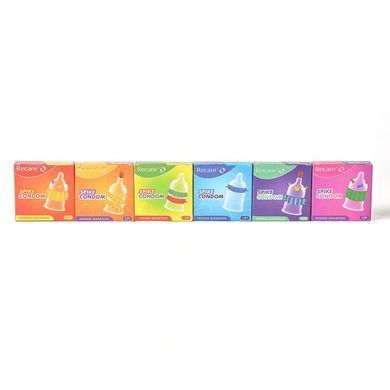 Насадка на член Recare Spike Condom Purple (презерватив з вусиками та рядами шипів) SX3348 фото Купити Насадка на член Recare Spike Condom Purple (презерватив з вусиками та рядами шипів)  Recare (Китай) 69 грн