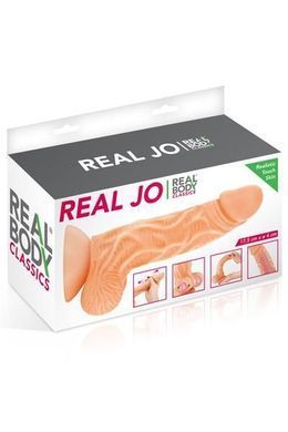Фалоімітатор із рухомою крайньою плоттю Real Body &mdash; Real JO, діаметр 4 см, TPE SO1888 фото Купити Фалоімітатор із рухомою крайньою плоттю Real Body &mdash; Real JO, діаметр 4 см, TPE  Real Body  2 209 грн