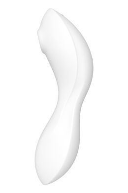 Вакуумний смарт-стимулятор із вібрацією Satisfyer Curvy Trinity 5 (White), керування зі смартфона SO6725 фото Купити Вакуумний смарт-стимулятор із вібрацією Satisfyer Curvy Trinity 5 (White), керування зі смартфона  Satisfyer (Німеччина) 2 217 грн