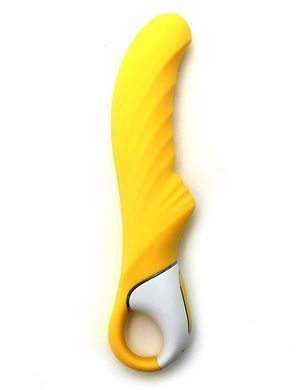 Мощный вибратор Satisfyer Vibes Yummy Sunshine с гибким стволом и стимулирующим рельефом, 12 режимов SO2203 фото Купить   Satisfyer (Німеччина) 1 644 грн