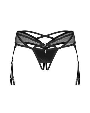 Трусики Obsessive Dominna crotchless thong S/M SX3573 фото Купити Трусики Obsessive Dominna crotchless thong S/M  Obsessive (Польща) 1 189 грн