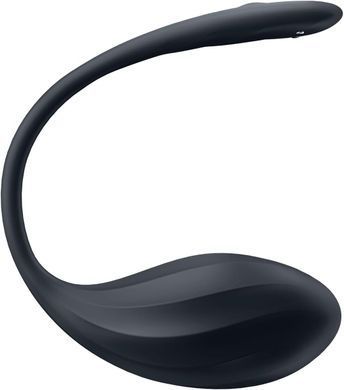 Смарт-віброяйце Satisfyer Ribbed Petal Connect App Black, керування зі смартфона, пульт ДК SX1221 фото Купити Смарт-віброяйце Satisfyer Ribbed Petal Connect App Black, керування зі смартфона, пульт ДК  Satisfyer (Німеччина) 2 540 грн