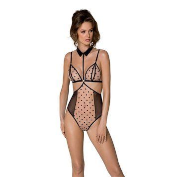 Боди Passion DOMINICA BODY L/XL, beige SO8424 фото Купить   Passion (Польща) 2 549 грн