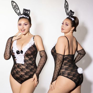Еротичний костюм зайчика JSY P61101 Plus Size SX1846 фото Купити Еротичний костюм зайчика JSY P61101 Plus Size  JSY (Китай) 1 145 грн