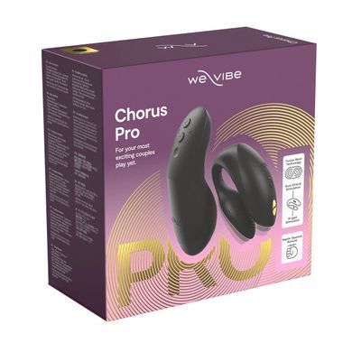 Смарт-вібратор для пар We-Vibe Chorus Pro Satin Black SX3860 фото Купити Смарт-вібратор для пар We-Vibe Chorus Pro Satin Black  We-Vibe  7 003 грн