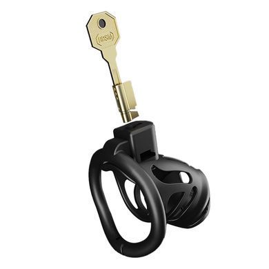 Клітка для пеніса LOCKINK SEVANDA Naja-Cobra Chastity Cage, чорна, 3 кільця різних розмірів SX0872 фото Купити Клітка для пеніса LOCKINK SEVANDA Plastic Penis Chastity Cage, прозора, 3 кільця різних розмірів  LOCKINK (Китай) 720 грн