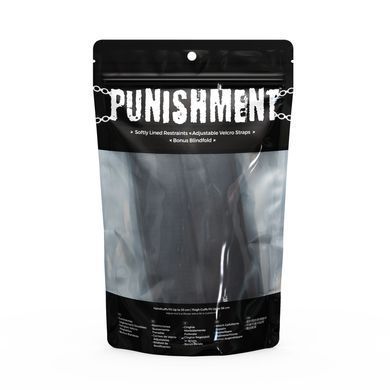 Фиксаторы для руки и бедра Punishment - Thigh to Wrist Restraints - Black SX2230 фото Купить   Punishment (Канада) 766 грн