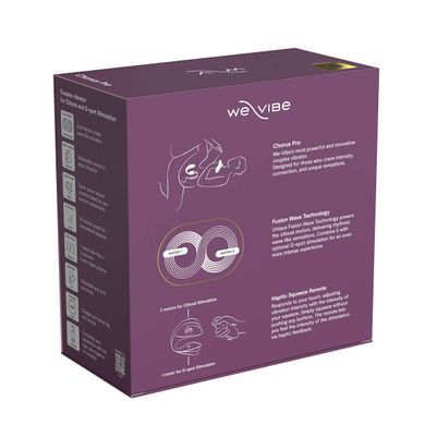Смарт-вібратор для пар We-Vibe Chorus Pro Satin Black SX3860 фото Купити Смарт-вібратор для пар We-Vibe Chorus Pro Satin Black  We-Vibe  7 003 грн