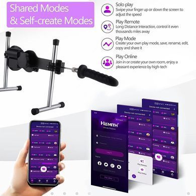 Смарт секс-машина Hismith AK-09 Sex Machine APP з фалоімітатором, бездротовий пульт ДК SO8506 фото Купити Смарт секс-машина Hismith AK-09 Sex Machine APP з фалоімітатором, бездротовий пульт ДК  Hismith (Китай) 26 241 грн