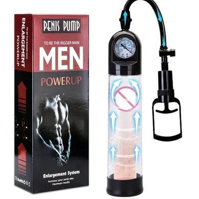 Вакуумна помпа Men Powerup зі стрілковим манометром і ручним насосом SO8704 фото Купити Вакуумна помпа Men Powerup зі стрілковим манометром і ручним насосом  Men Powerup (Китай) 766 грн