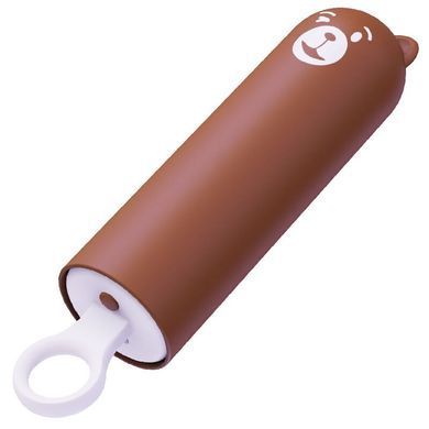 Вибратор CuteVibe Teddy Brown (Pink Dildo), реалистичный вибратор под видом мороженого SO6559 фото Купить   CuteVibe (Китай) 1 755 грн