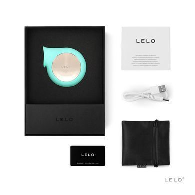 Звуковий стимулятор клітора LELO Sila Aqua, широкий м&rsquo;який розтруб SO8090 фото Купити Звуковий стимулятор клітора LELO Sila Aqua, широкий м&rsquo;який розтруб  Lelo (Швеція) 8 777 грн