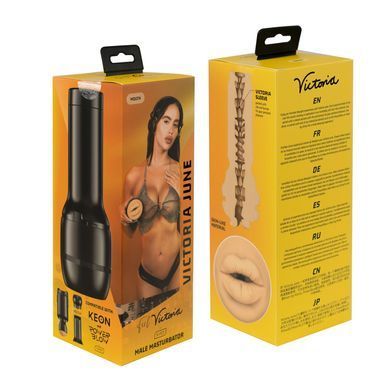 Мастурбатор Kiiroo Feel Victoria June Mouth Stroker PBC, совместимый с PowerBlow и Keon SO9361 фото Купить   Kiiroo (Нідерланди) 2 771 грн