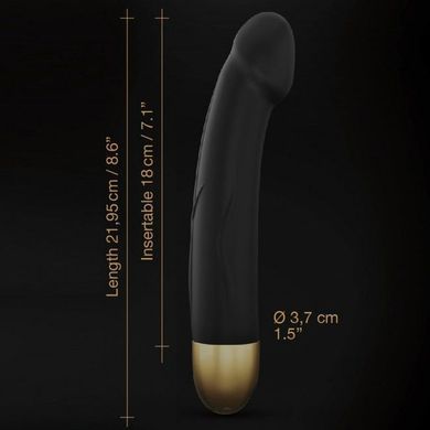 Вибратор Dorcel Real Vibration M Gold 2.0, диам 3,7см, перезаряжаемый, для точки G SO3820 фото Купить   Dorcel (Франція) 2 531 грн